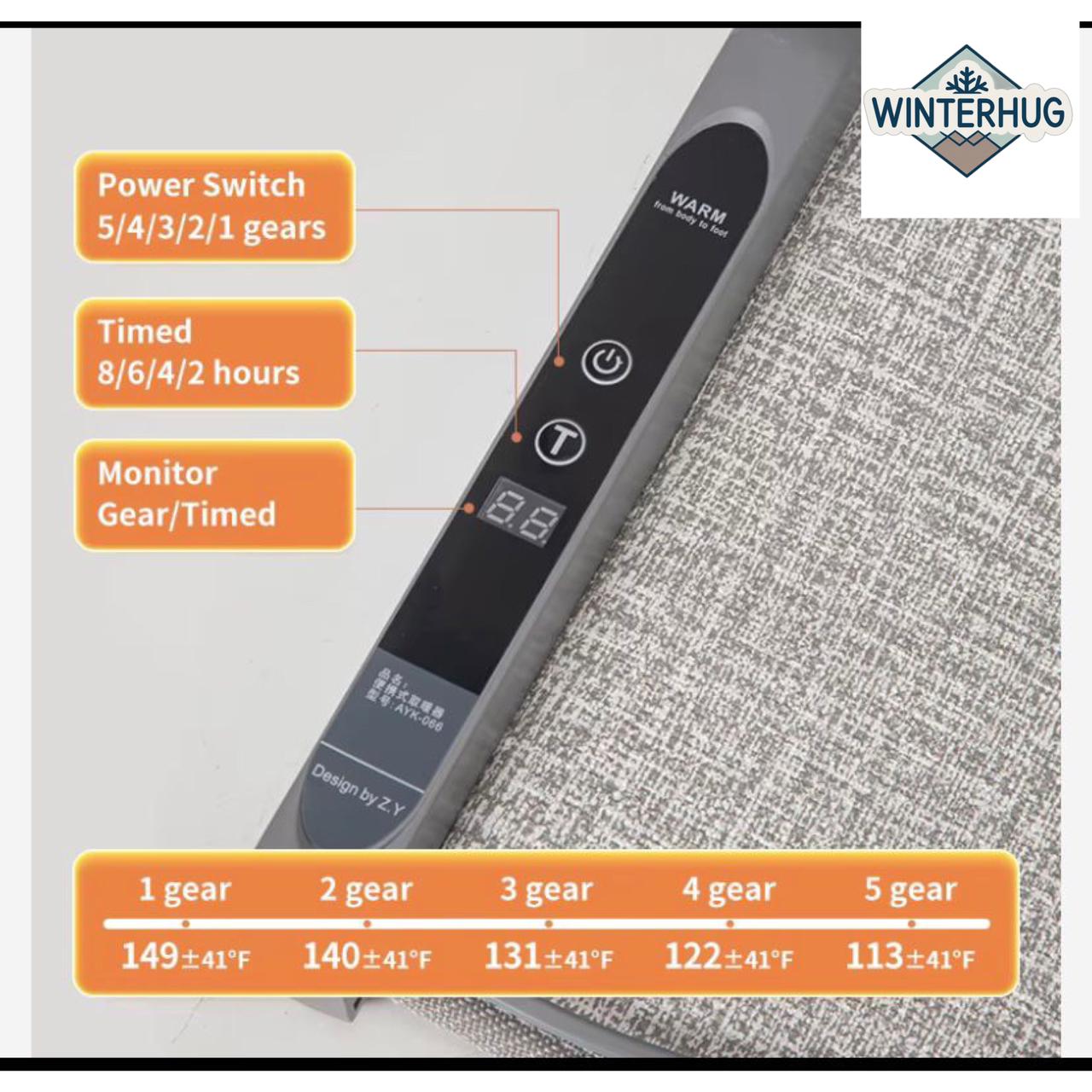 Calentador de Piernas Portatil